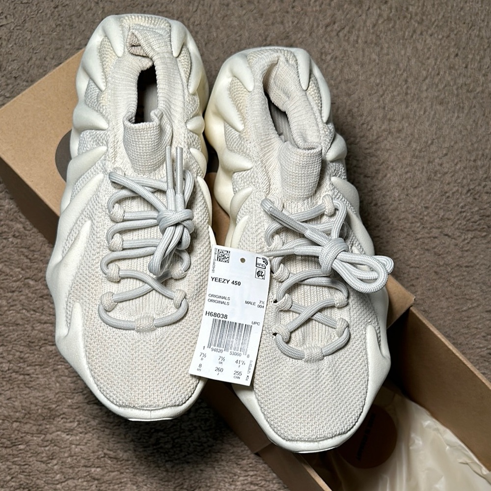 Yeezy 450 cloud white